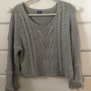 South Moon Under Neely Fringe Sweater